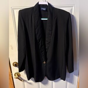 Fundamental Things Black Classic Blazer/Jacket Size